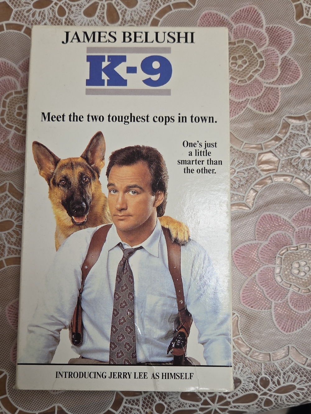 Universal K-9 VHS Cover — White and Blue